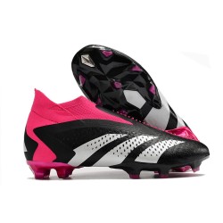 Korki Piłkarskie adidas Predator Accuracy+ FG Czarny Biały Różowy
