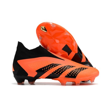 Korki Piłkarskie adidas Predator Accuracy+ FG Pomarańczowy Czarny