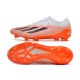 Buty Piłkarskie adidas X Crazyfast Messi .1 FG Biały Pomarańczowy Czarny 